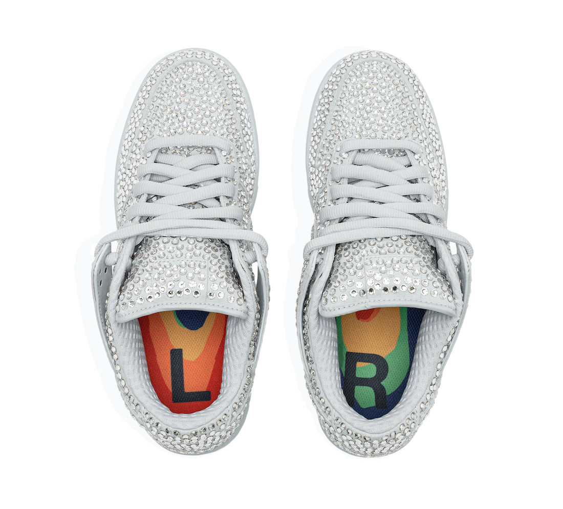 Cactus Plant Flea Market x Swarovski x Nike Dunk Low "Pure Platinum"