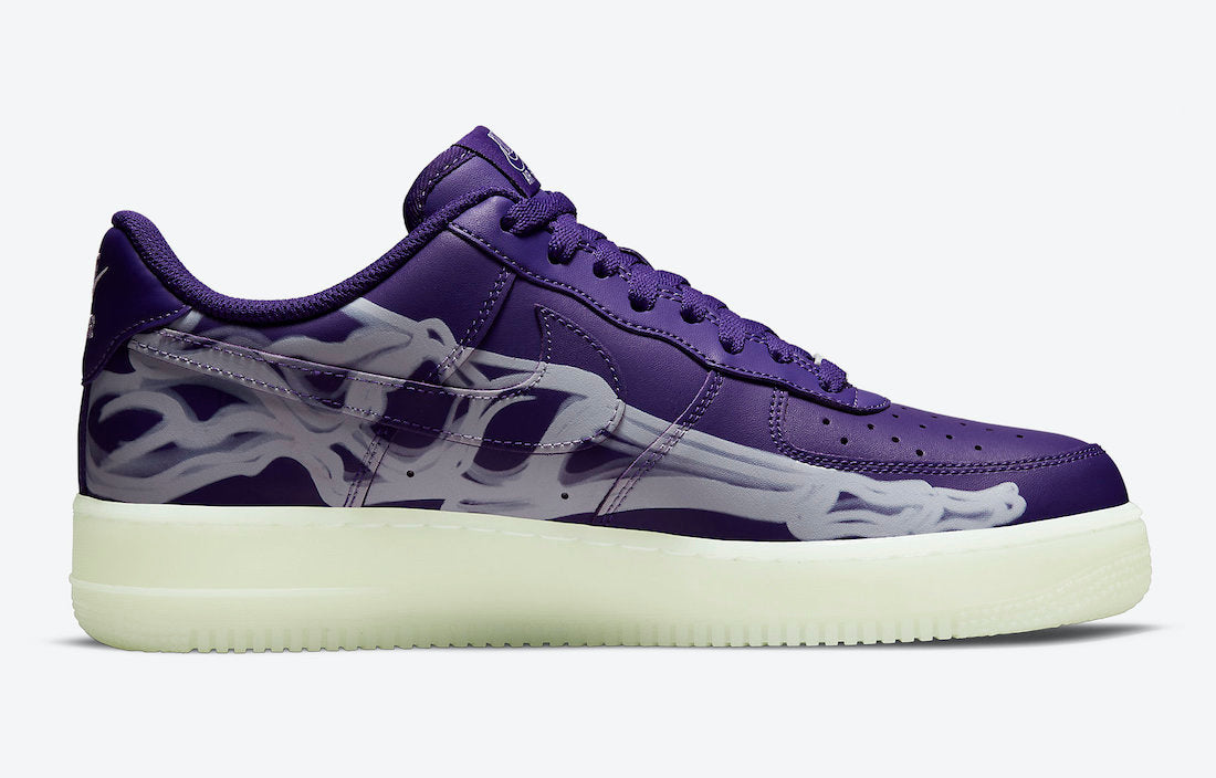 Nike Air Force 1 Low "Purple Skeleton"