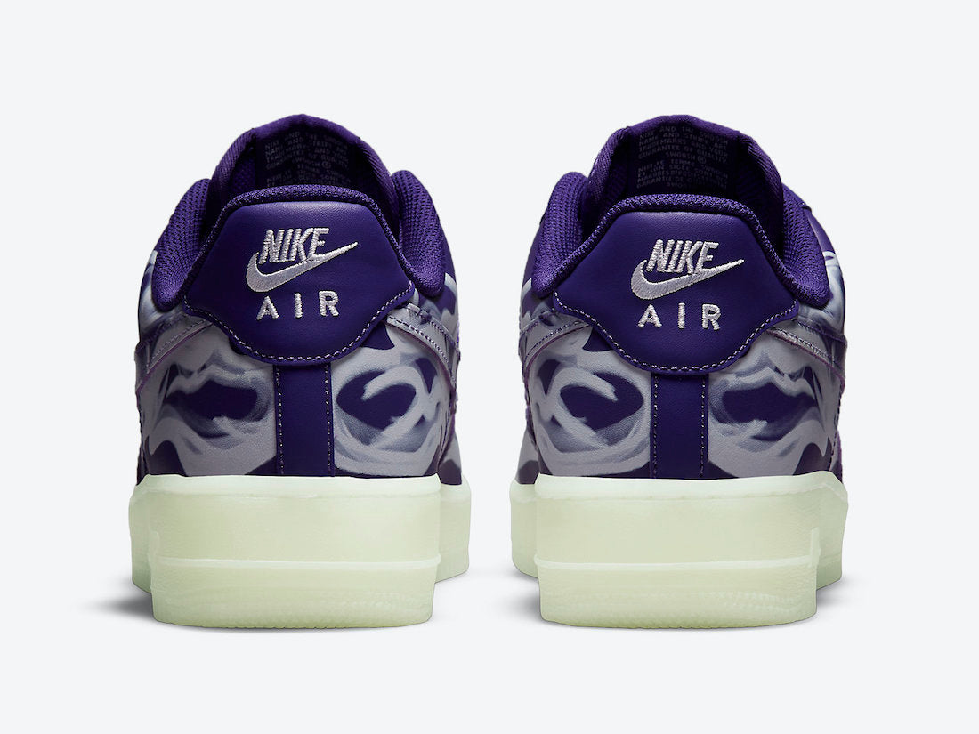Nike Air Force 1 Low "Purple Skeleton"