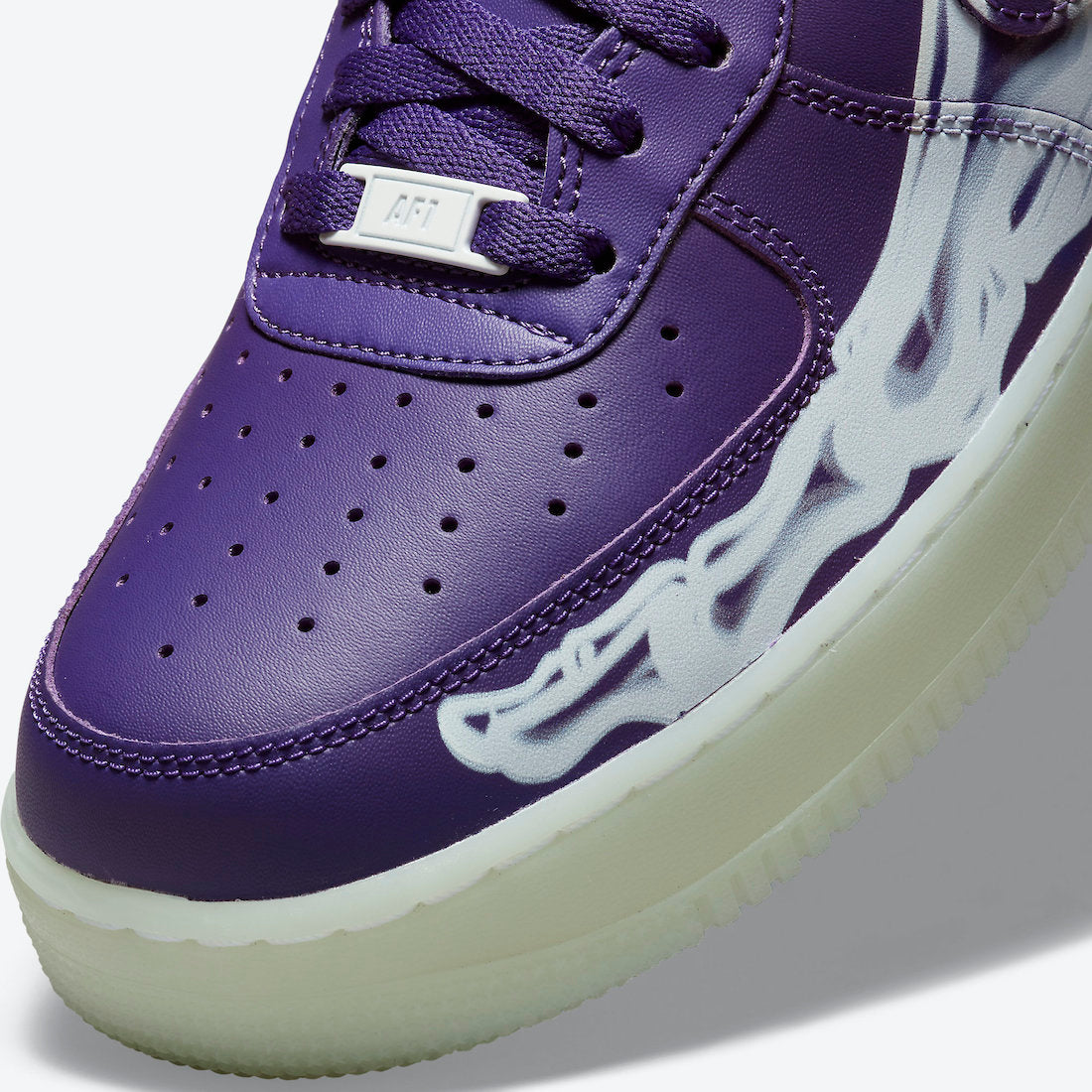 Nike Air Force 1 Low "Purple Skeleton"