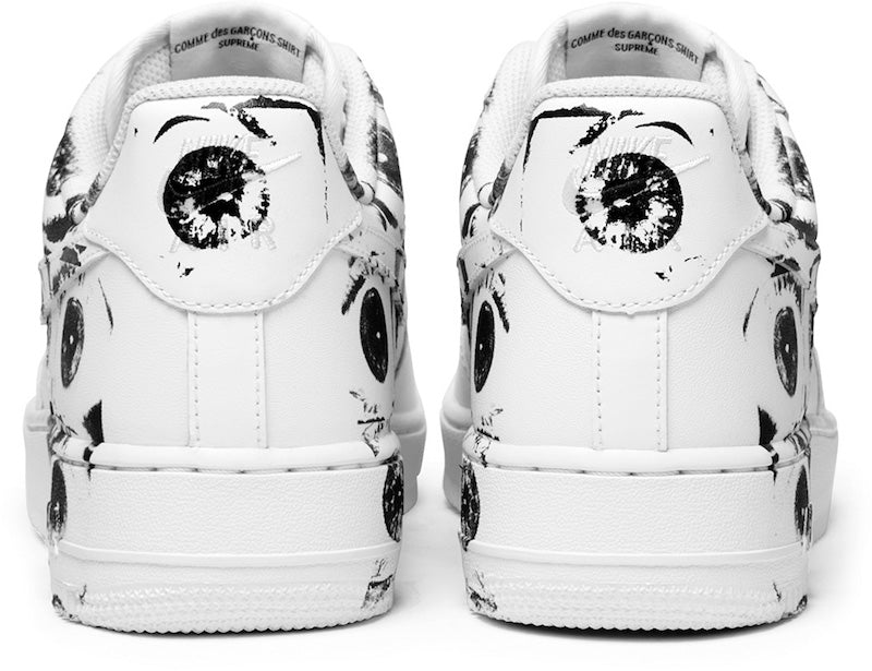 Comme Des Garcons x Supreme x Nike Air Force 1 Low "Eyes"