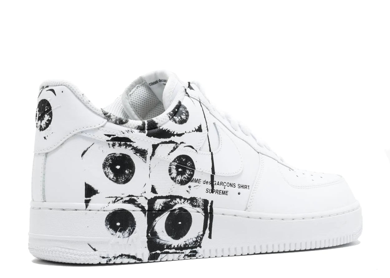 Comme Des Garcons x Supreme x Nike Air Force 1 Low "Eyes"