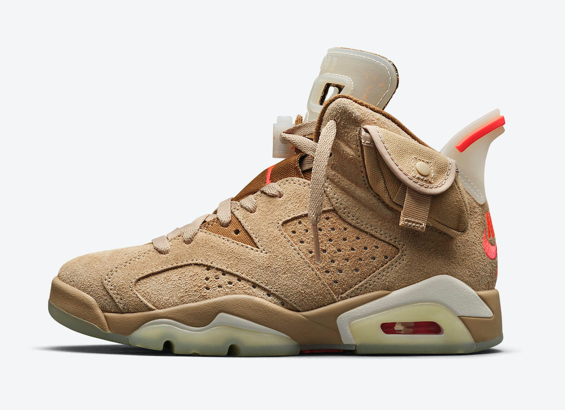 Travis Scott x Air Jordan 6 “British Khaki”