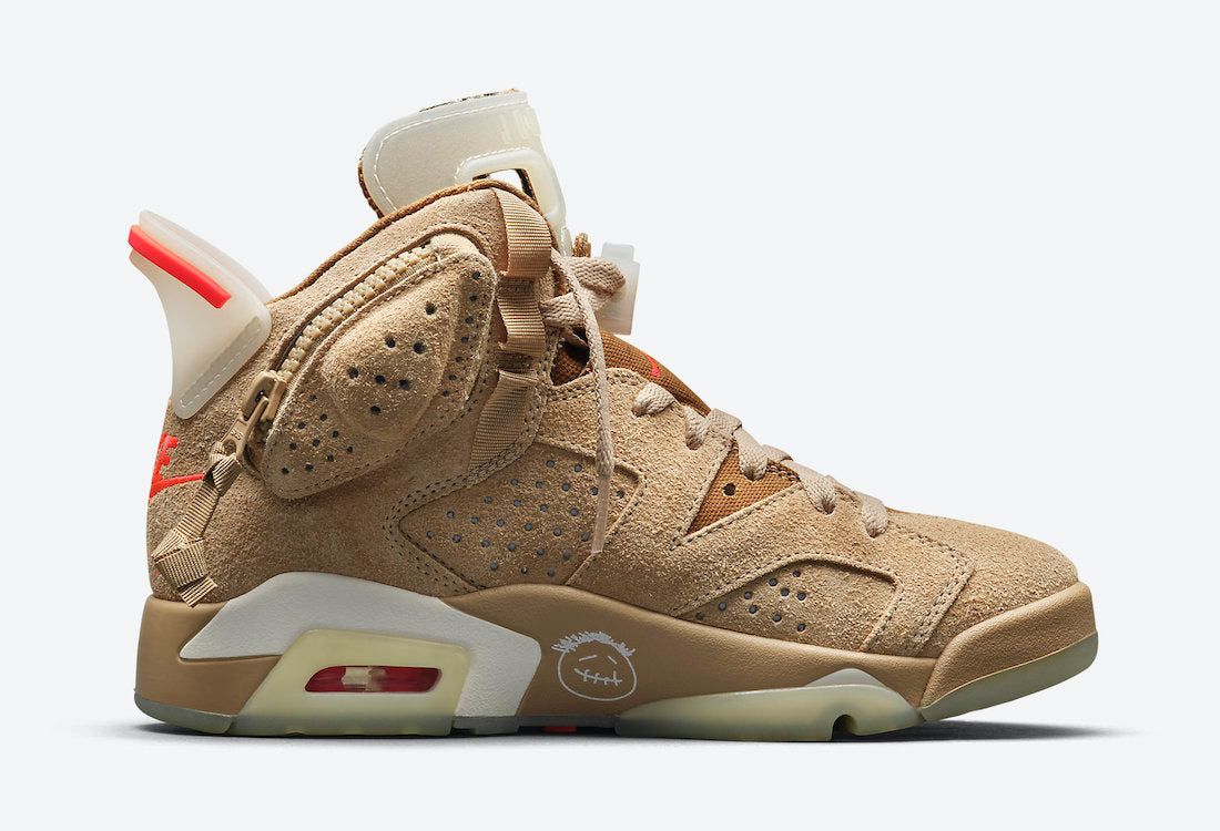 Travis Scott x Air Jordan 6 “British Khaki”
