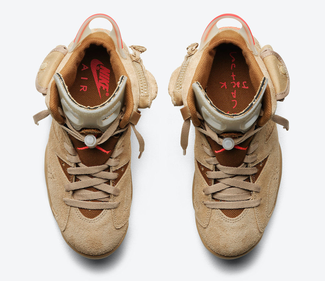 Travis Scott x Air Jordan 6 “British Khaki”