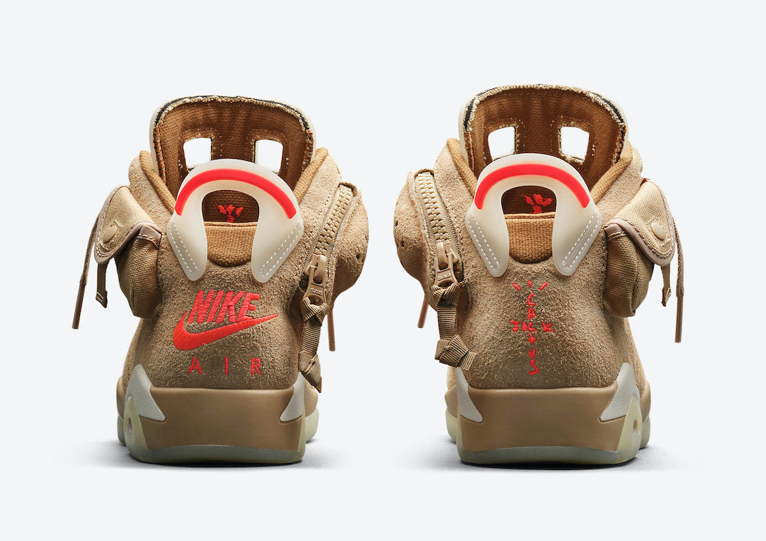 Travis Scott x Air Jordan 6 “British Khaki”