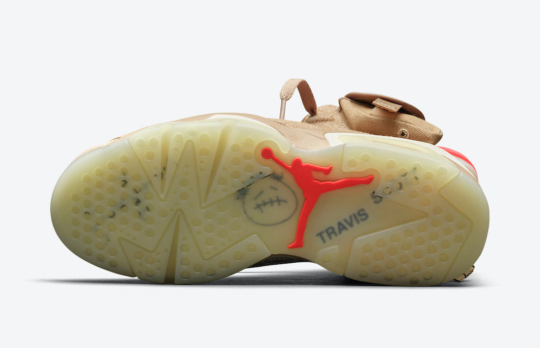 Travis Scott x Air Jordan 6 “British Khaki”