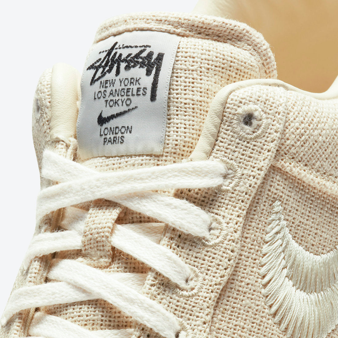 Stussy x Nike Air Force 1 Low “Fossil”