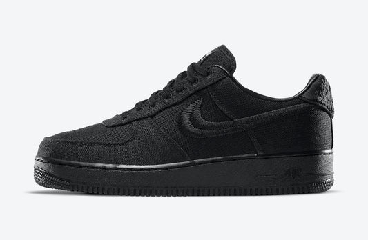 Stussy x Nike Air Force 1 Low “Triple Black”