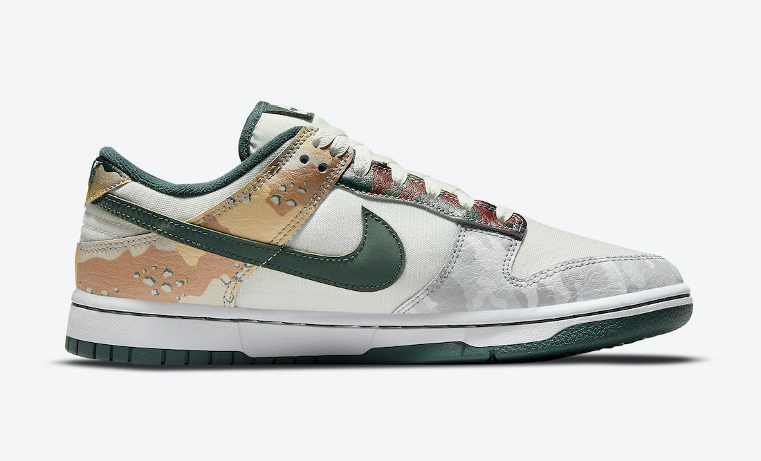 Nike Dunk Low “Sail Multi-Camo”