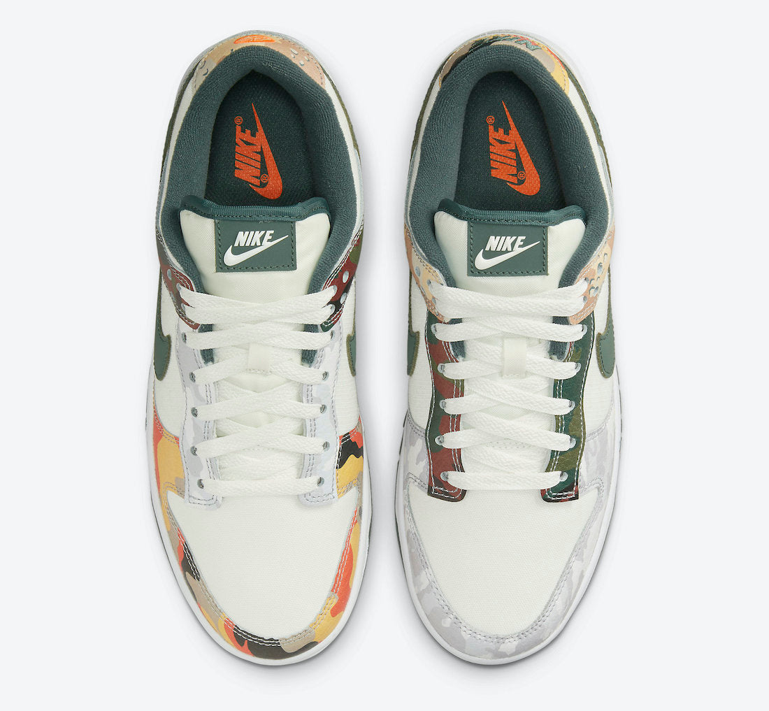 Nike Dunk Low “Sail Multi-Camo”