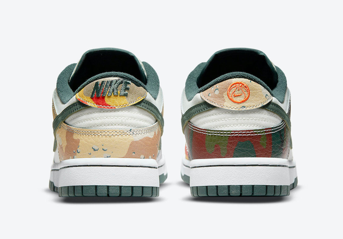 Nike Dunk Low “Sail Multi-Camo”