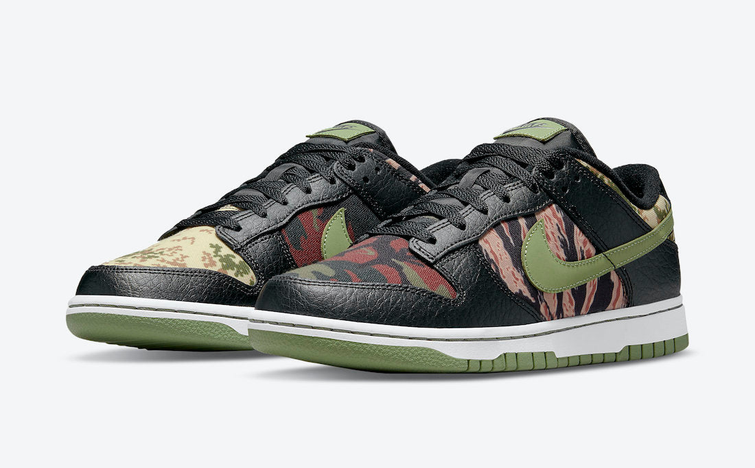 Nike Dunk Low “Black Multi-Camo”