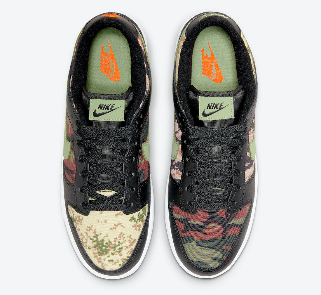 Nike Dunk Low “Black Multi-Camo”