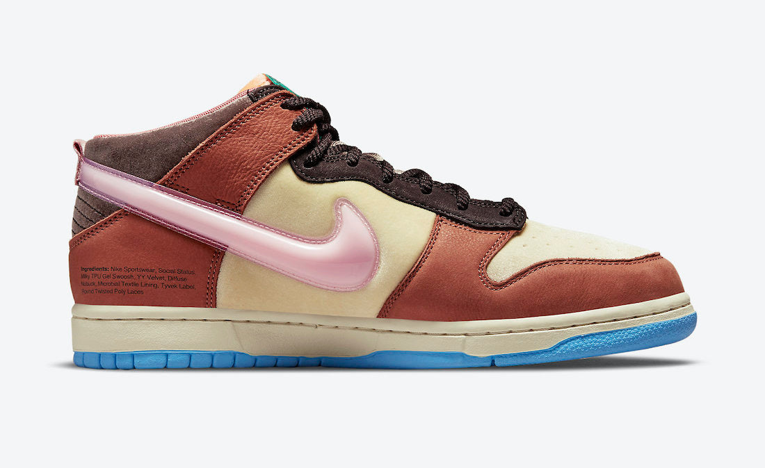 Social Status x Nike Dunk Mid “Chocolate Milk”