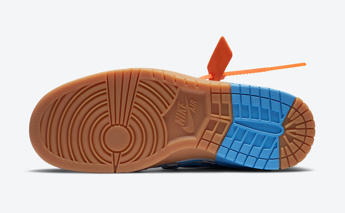 Off-White x Nike Air Rubber Dunk "University Blue"