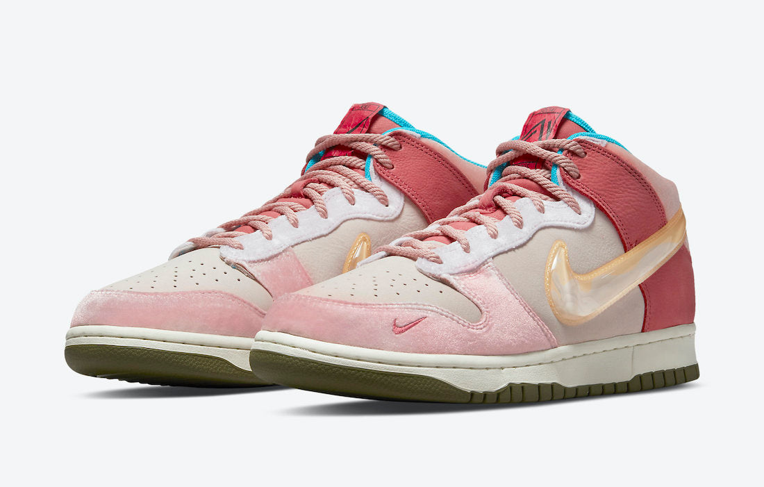 Social Status x Nike Dunk Mid “Strawberry Milk”