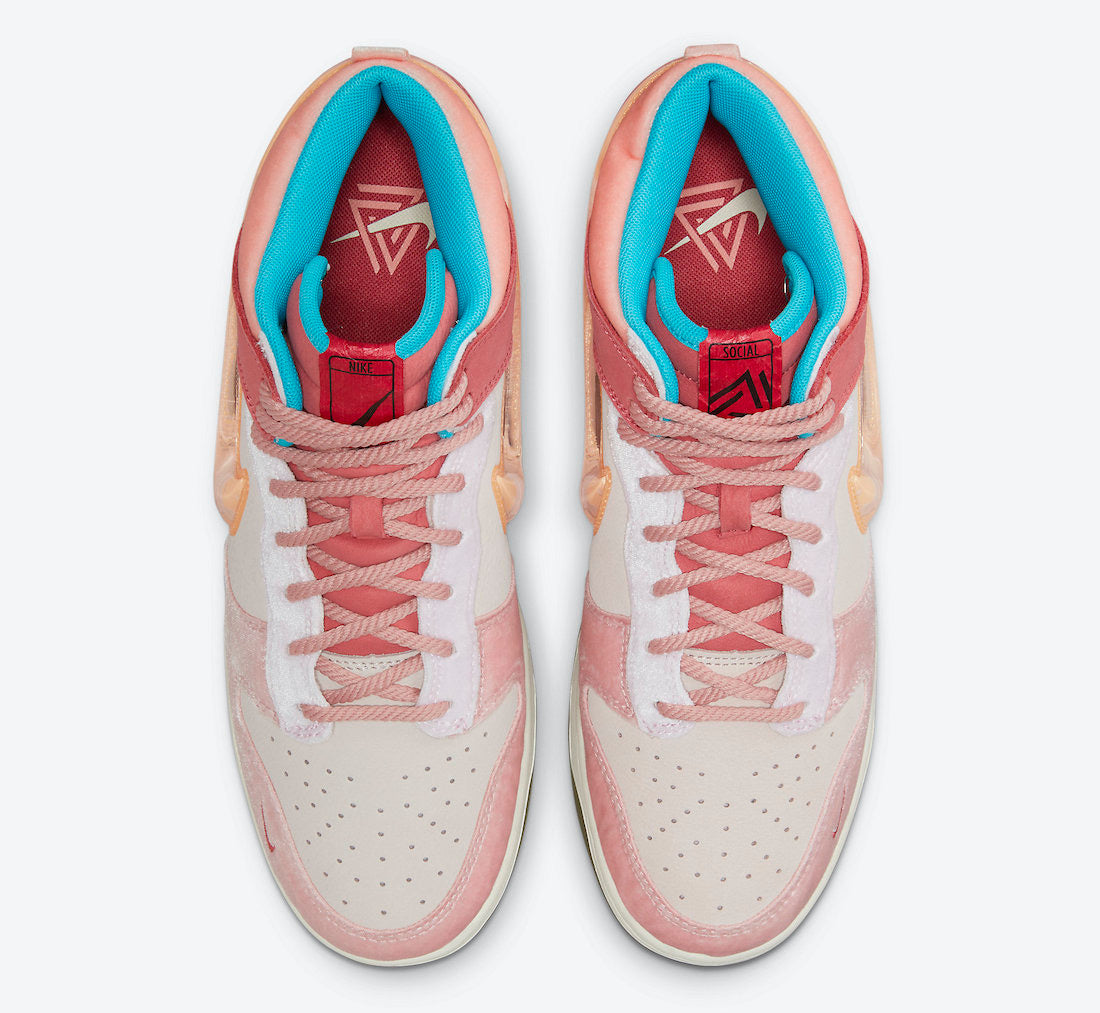 Social Status x Nike Dunk Mid “Strawberry Milk”