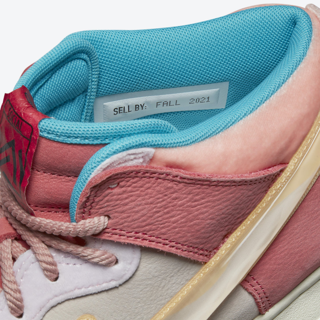 Social Status x Nike Dunk Mid “Strawberry Milk”