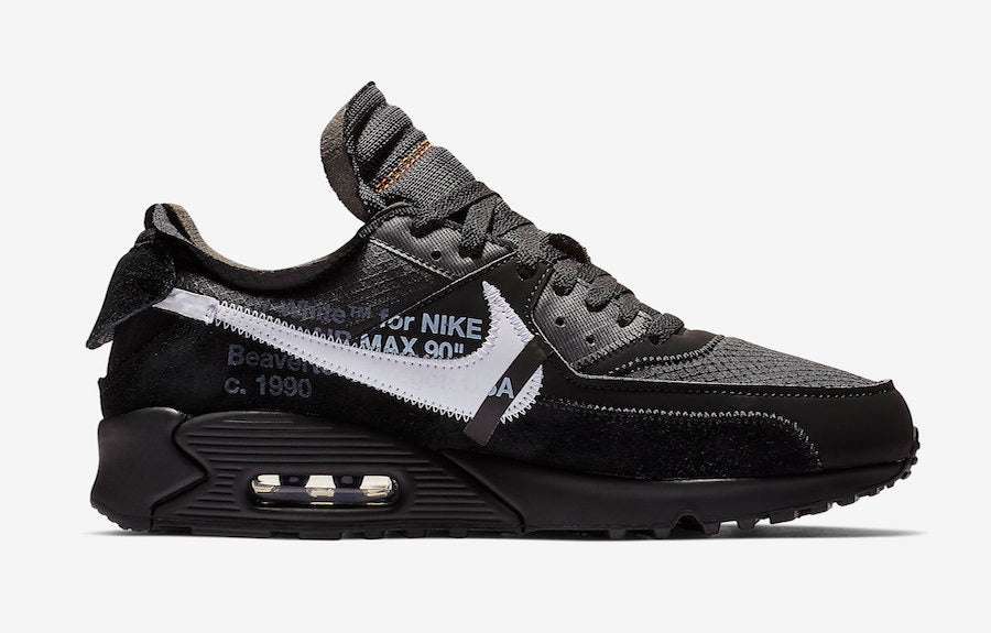 Off-White x Nike Air Max 90 "Black"