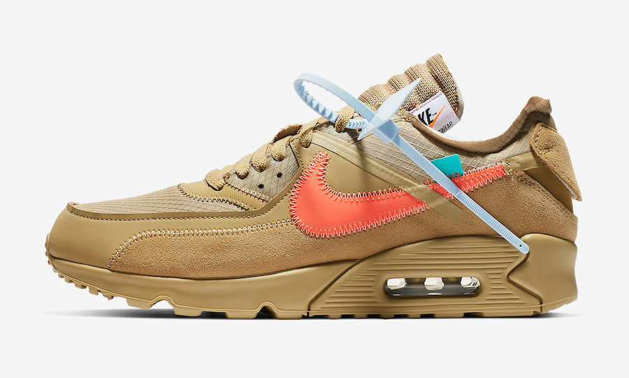 Off-White x Nike Air Max 90 "Desert Tan"