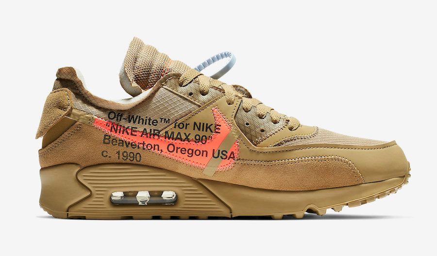 Off-White x Nike Air Max 90 "Desert Tan"