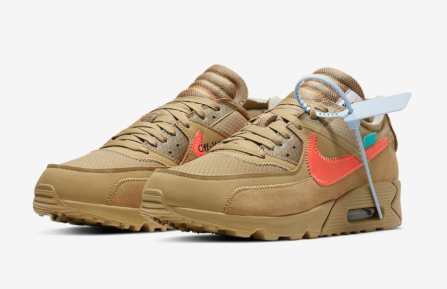 Off-White x Nike Air Max 90 "Desert Tan"