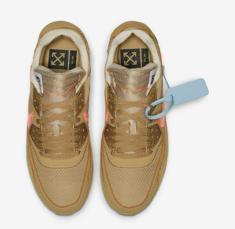Off-White x Nike Air Max 90 "Desert Tan"