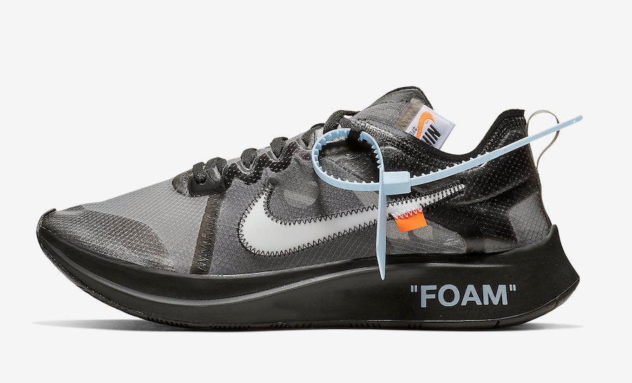 Off-White x Nike Zoom Fly "Black"