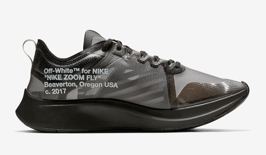 Off-White x Nike Zoom Fly "Black"