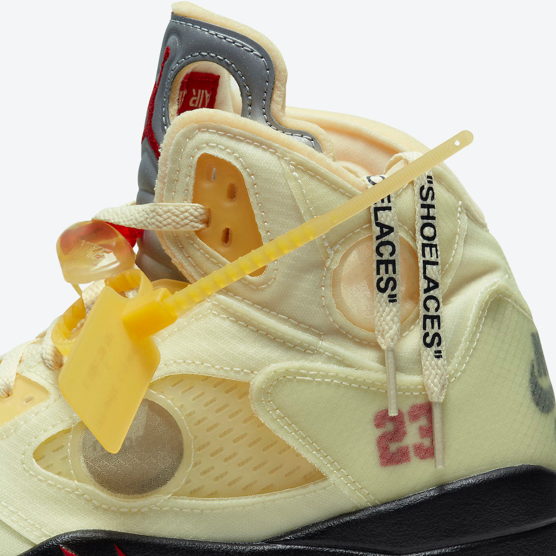 Off-White x Air Jordan 5 “Sail”
