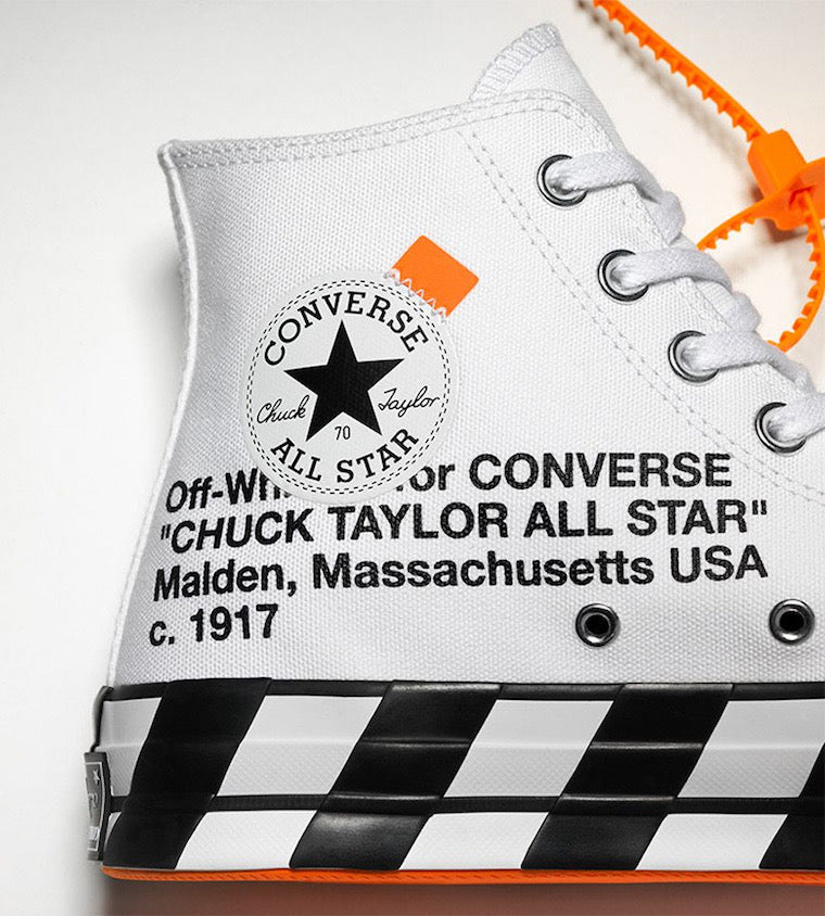 Off-White x Converse Chuck 70 "White"