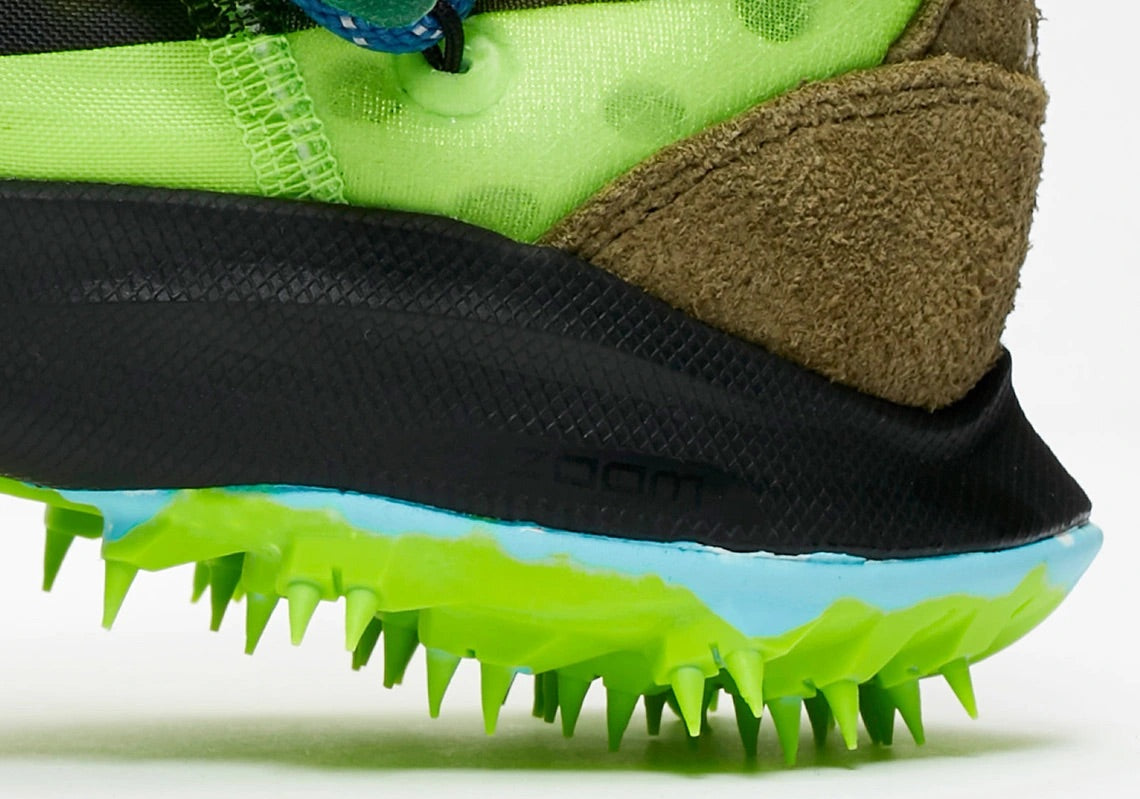 Off-White x Nike Zoom Terra Kiger 5 WMNS "Athlete In Progress - Electric Green"
