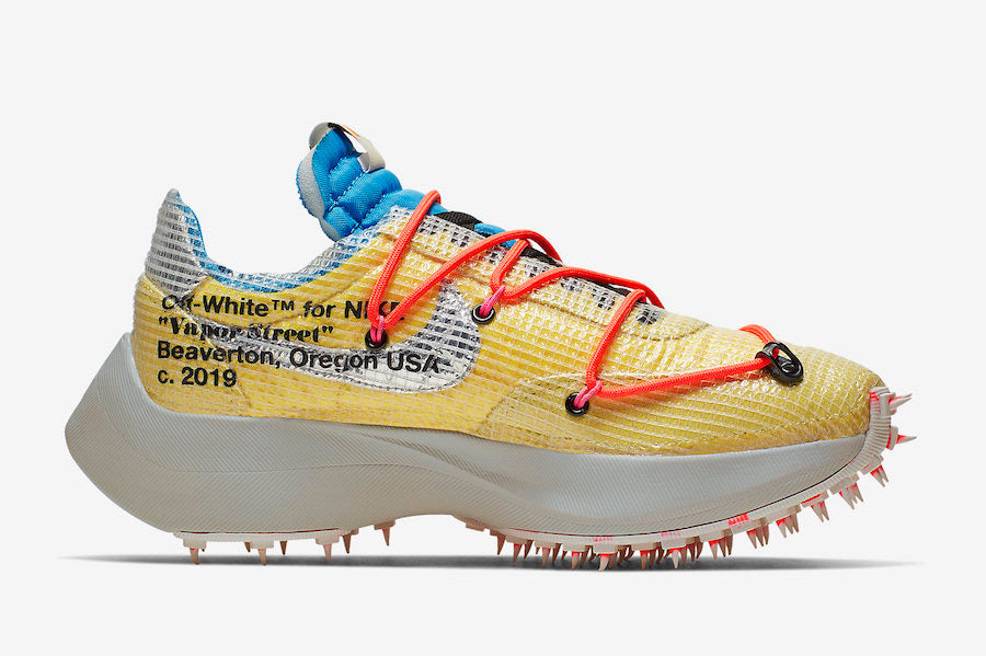 Off-White x Nike Vapor Street WMNS "Tour Yellow"
