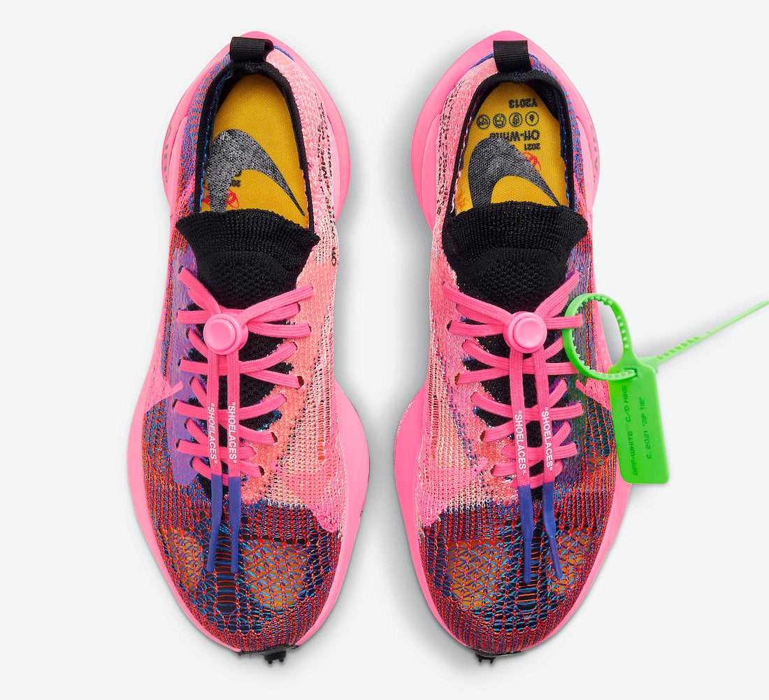 Off-White x Air Zoom Tempo NEXT% “Pink Glow”