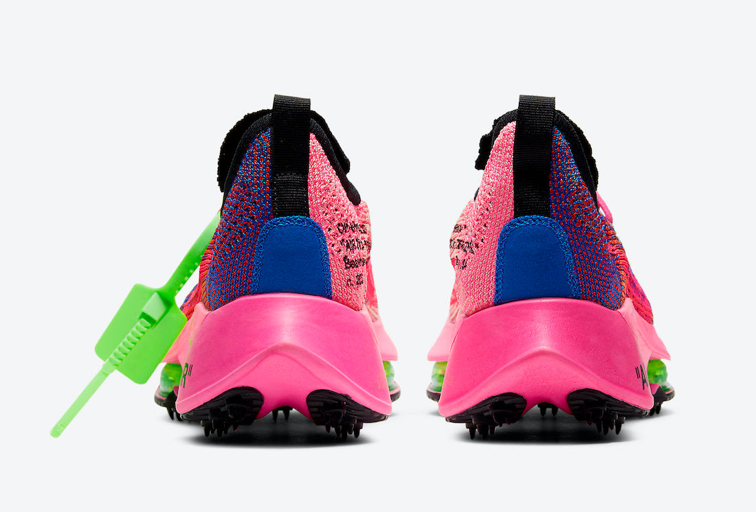 Off-White x Air Zoom Tempo NEXT% “Pink Glow”