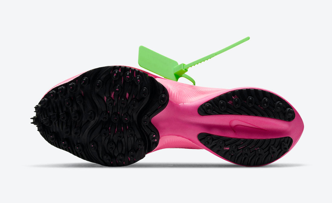 Off-White x Air Zoom Tempo NEXT% “Pink Glow”