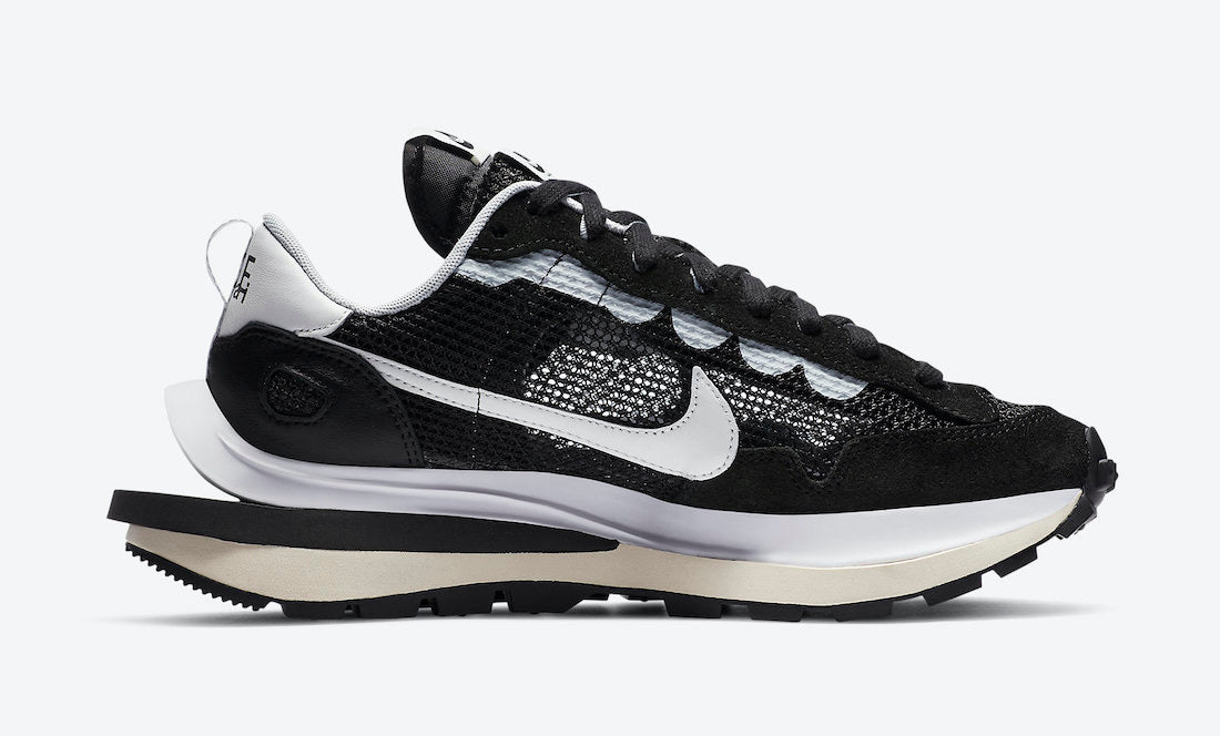Sacai x Nike VaporWaffle "Black / White"