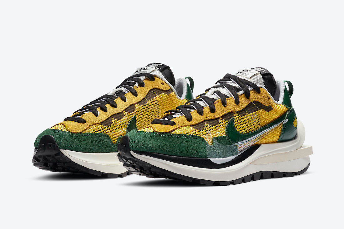 Sacai x Nike VaporWaffle "Tour Yellow"
