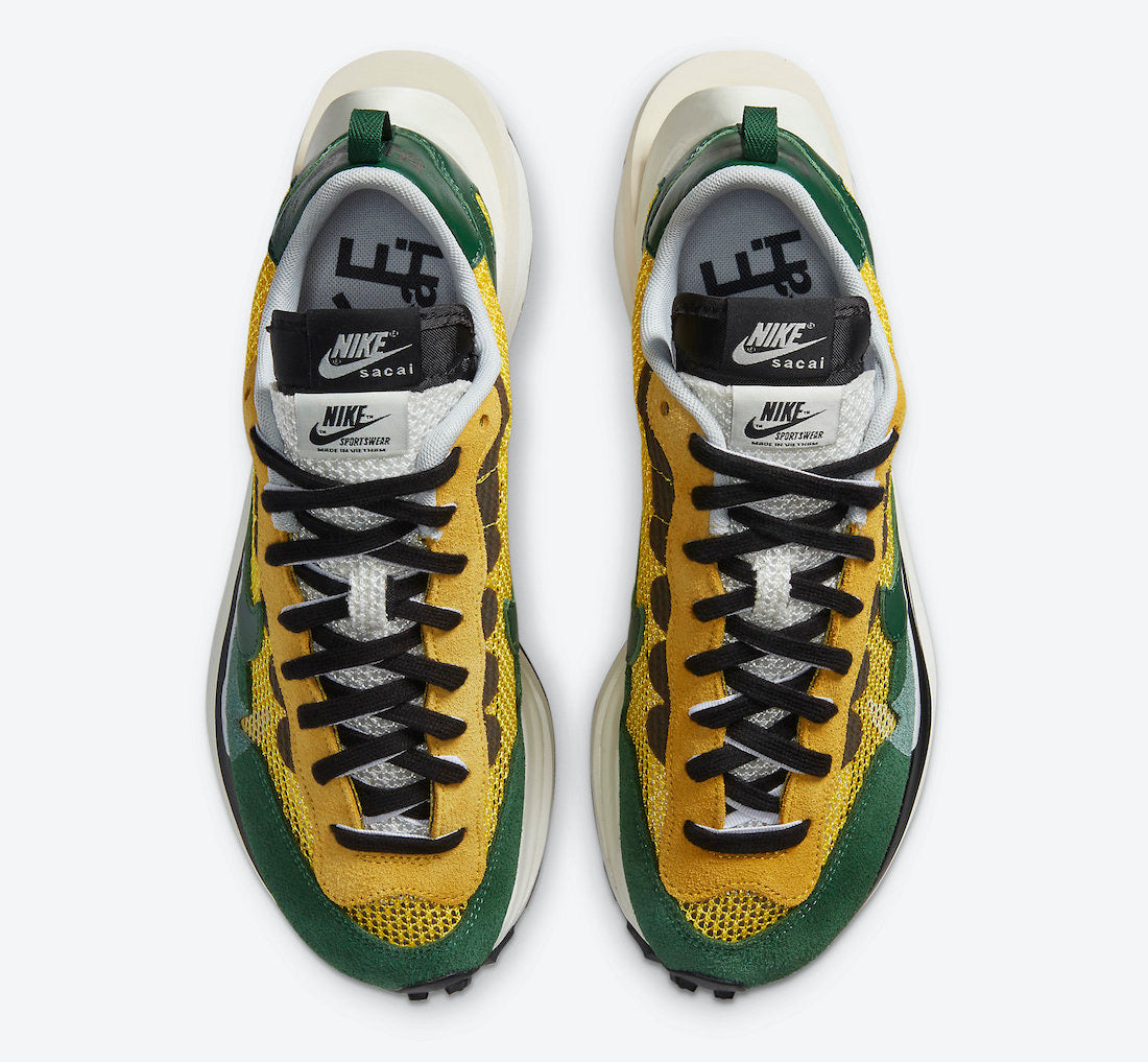 Sacai x Nike VaporWaffle "Tour Yellow"