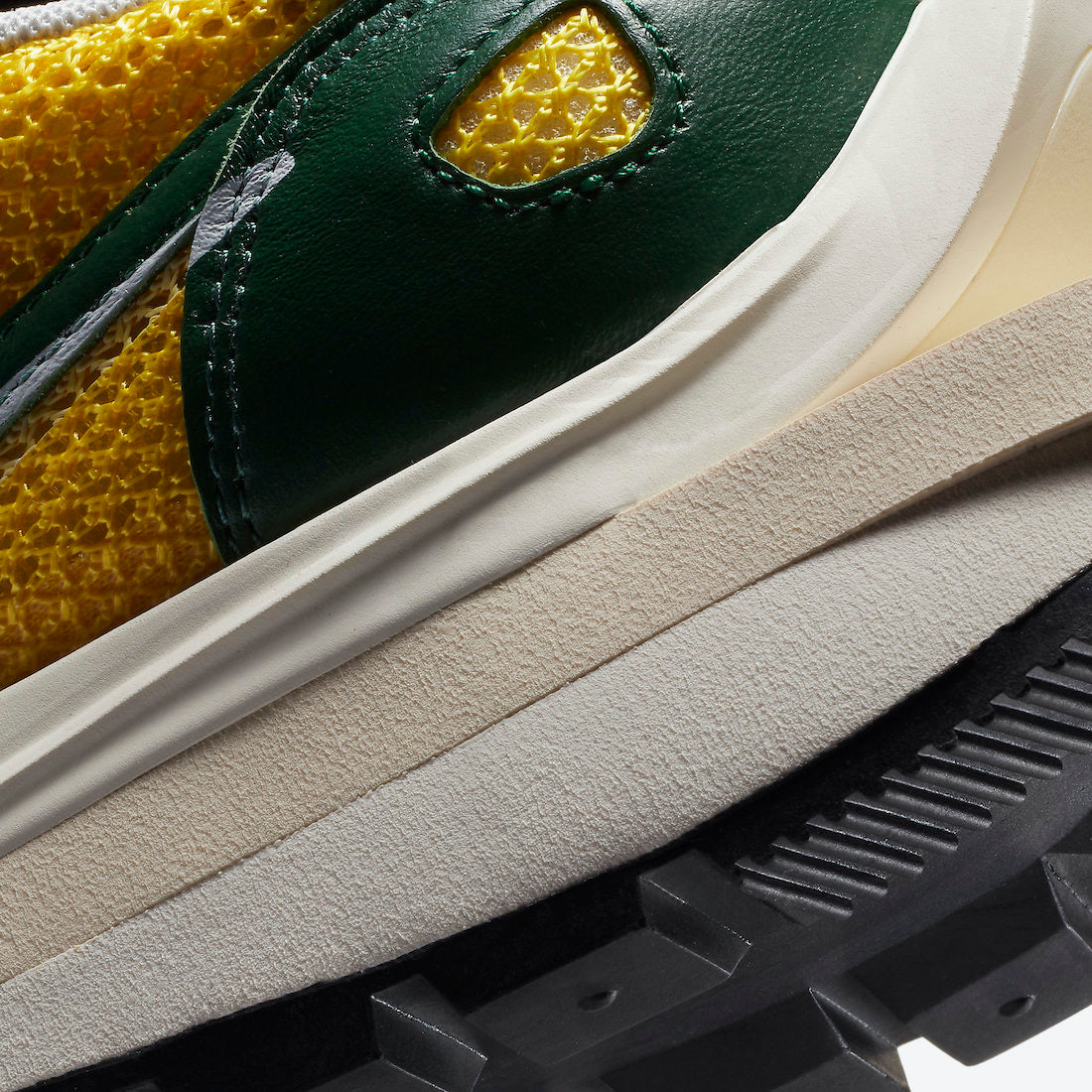 Sacai x Nike VaporWaffle "Tour Yellow"