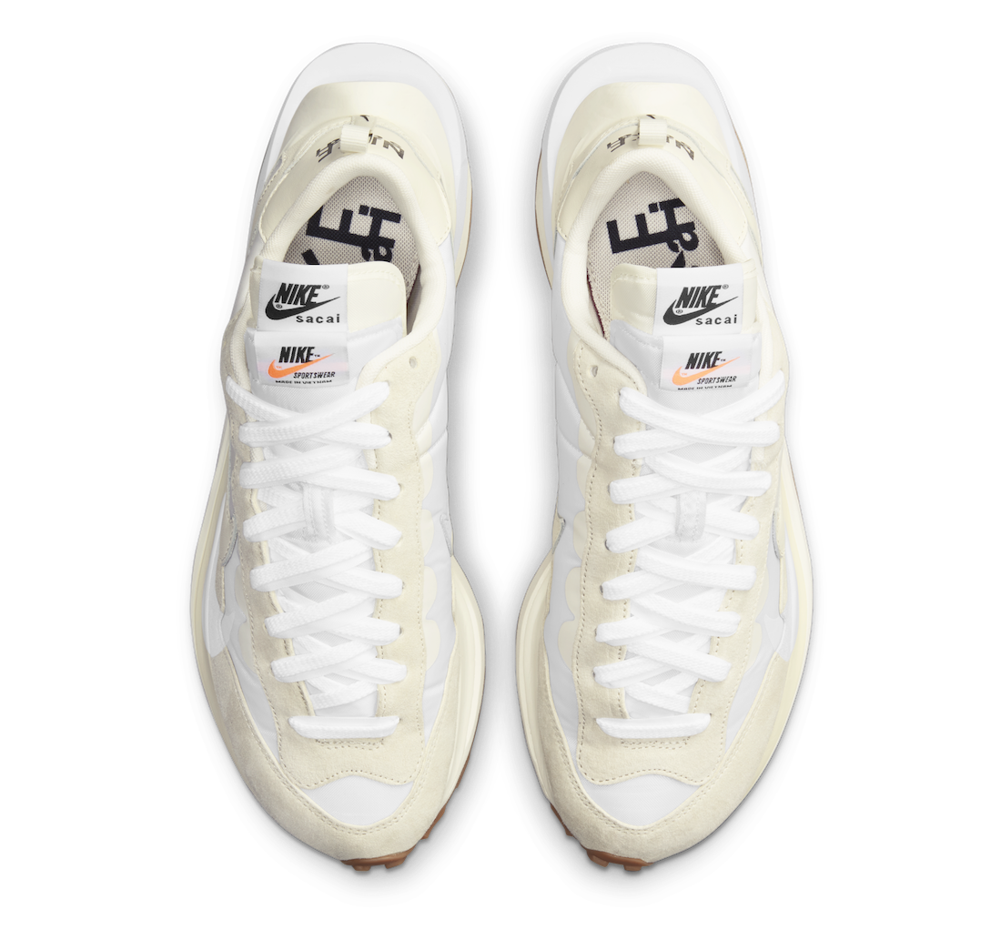 Sacai x Nike VaporWaffle "Sail / Gum"
