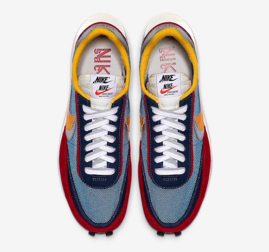 Sacai x Nike LDWaffle "Varsity Blue"