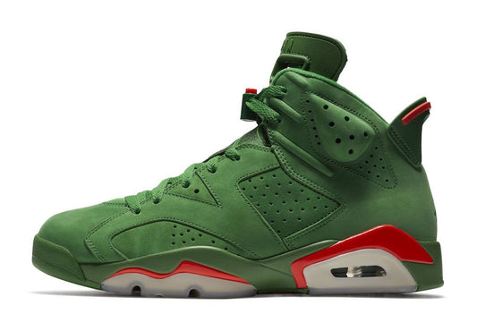 Air Jordan 6 "Green Suede Gatorade"