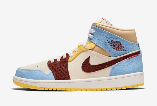 Maison Chateau x Air Jordan 1 Mid "Fearless"