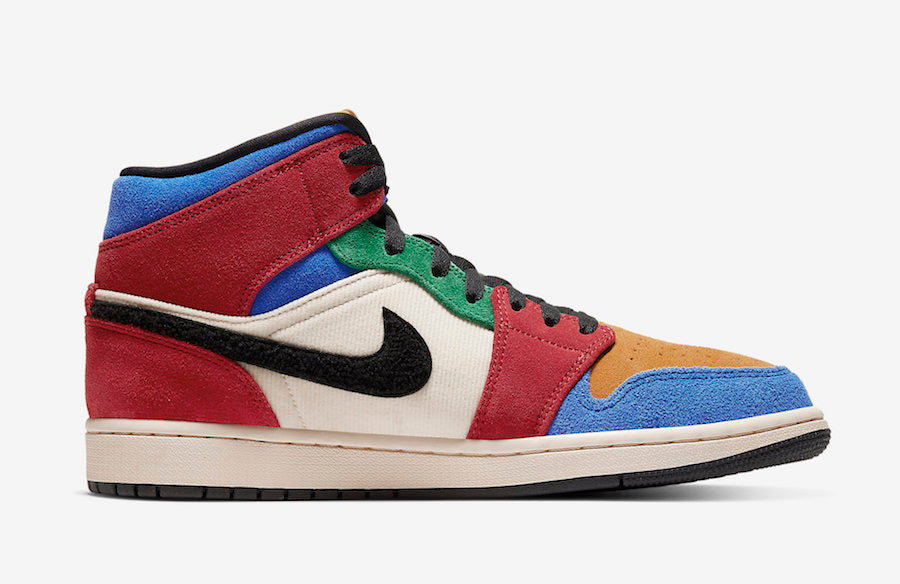 Blue The Great x Air Jordan 1 Mid Fearless "Fearless"