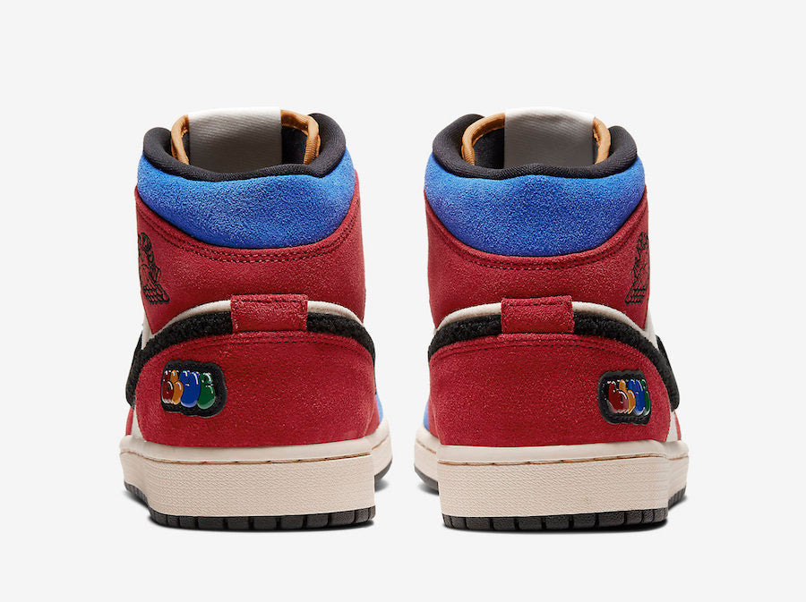 Blue The Great x Air Jordan 1 Mid Fearless "Fearless"