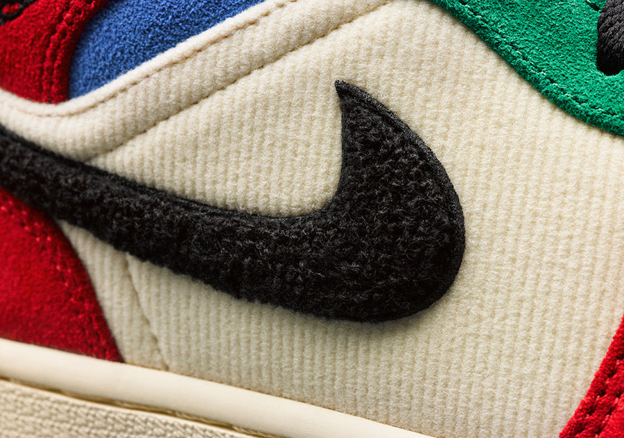 Blue The Great x Air Jordan 1 Mid Fearless "Fearless"