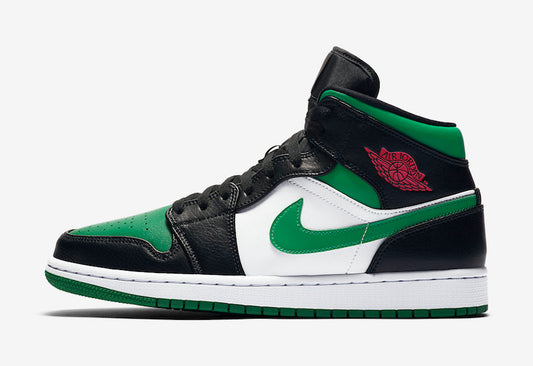 Air Jordan 1 Mid "Pink Green"