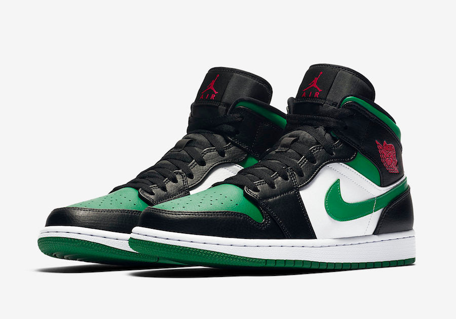 Air Jordan 1 Mid "Pink Green"